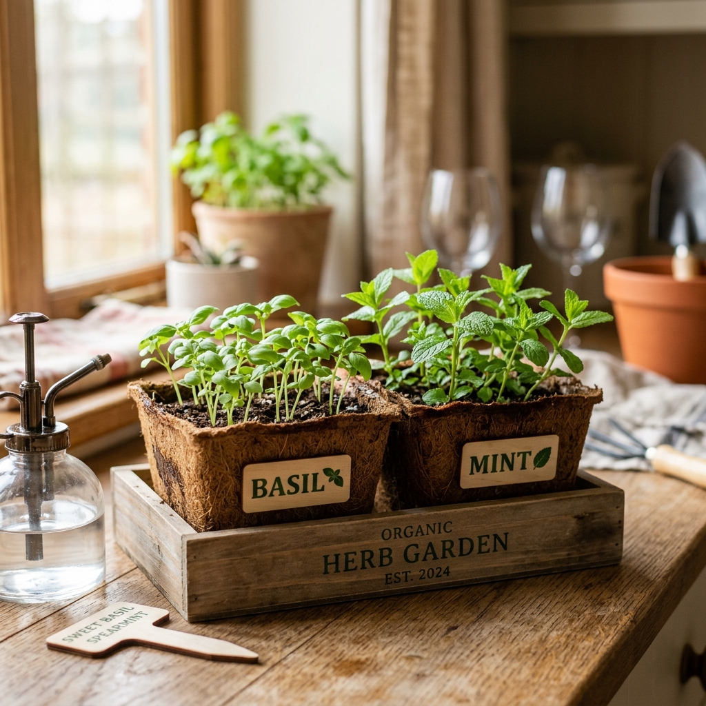 Organic Herb Garden Kit