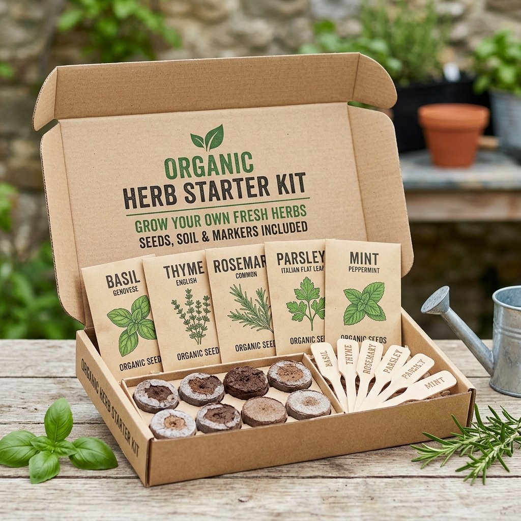 Organic Herb Garden Kit